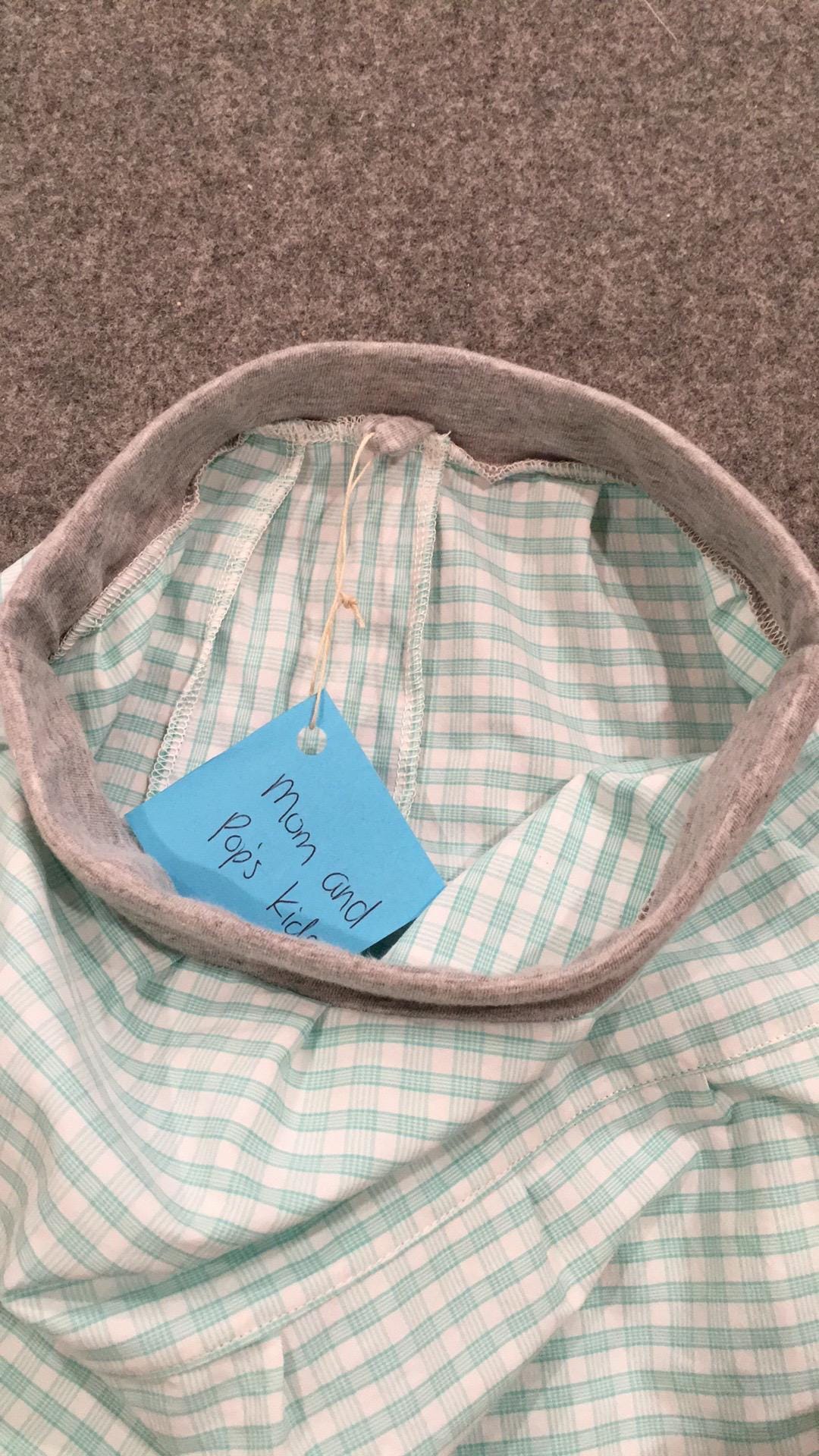 Midi Cotton Checkered Skirt (6)