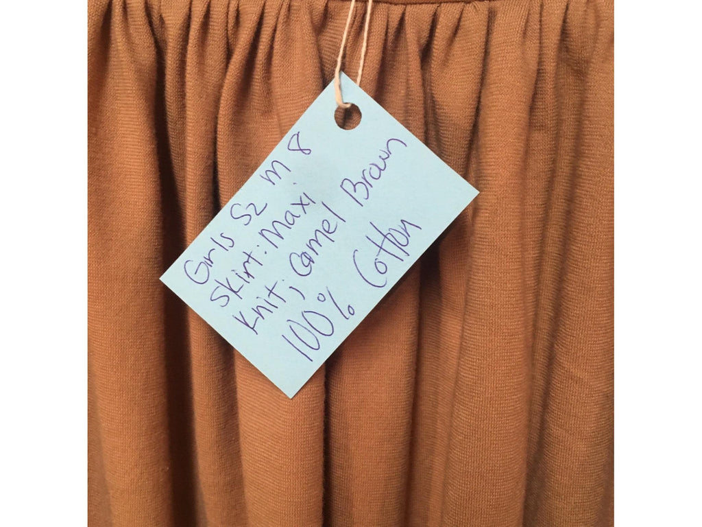 Maxi Knit Brown Skirt (8)