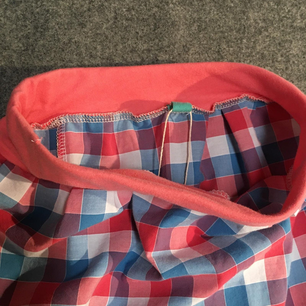 Maxi Cotton Checkered Skirt (2-3)
