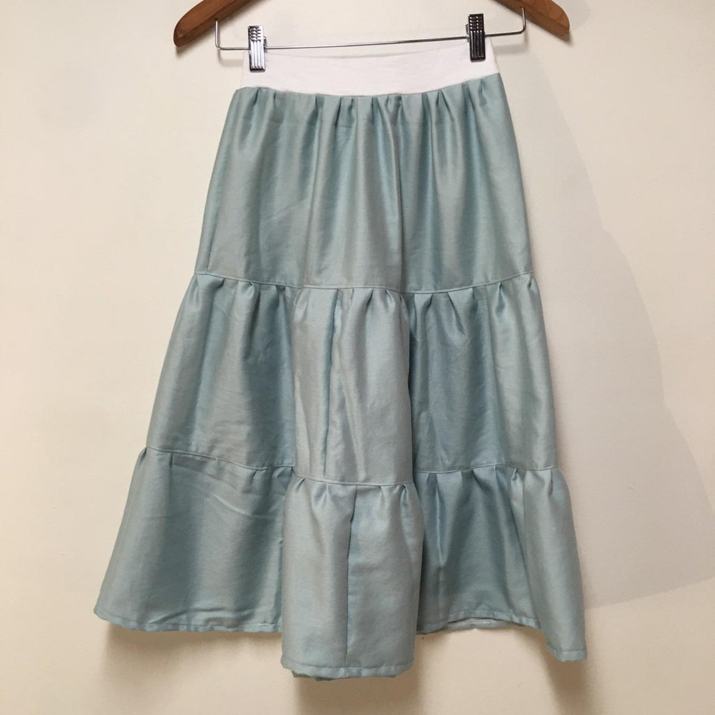 Maxi Cotton Sateen Skirt (8)
