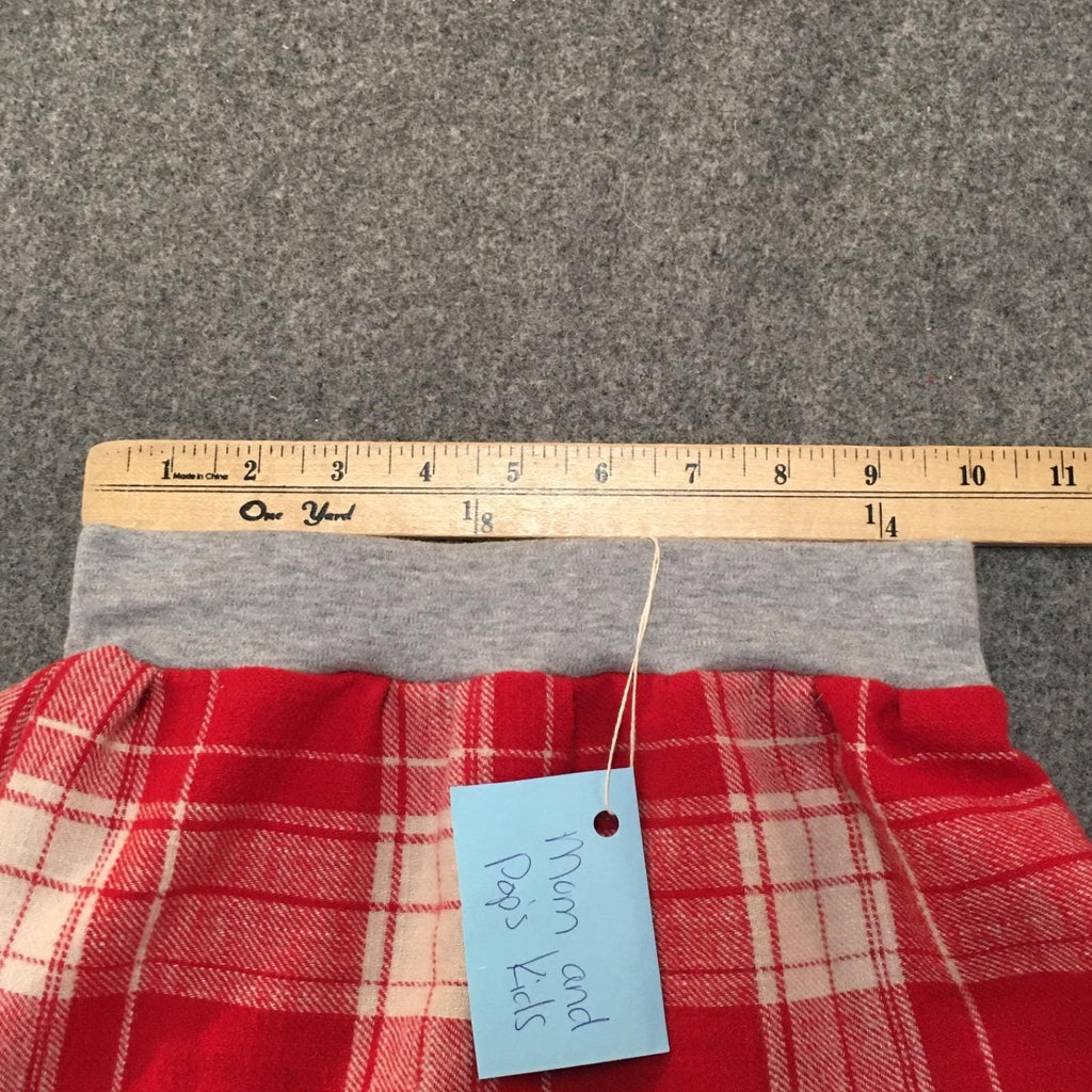 Maxi Flannel Plaid Skirt (2-3)