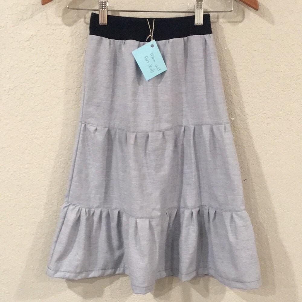 Maxi Cotton Blue Skirt (6)