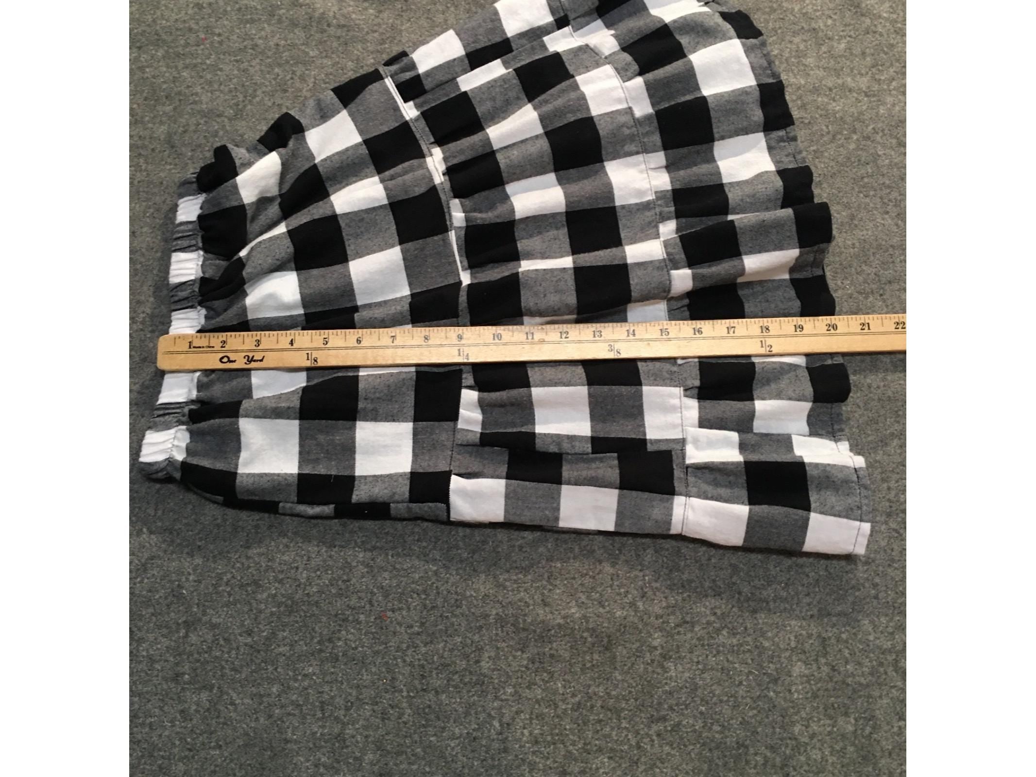 Maxi Flannel Black Skirt (3-4)