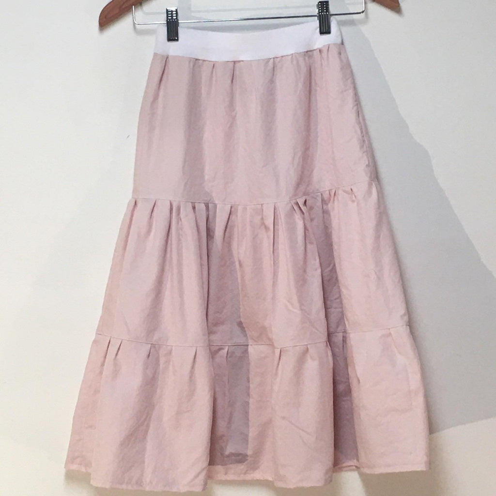 Maxi Cotton Pink Skirt (8)