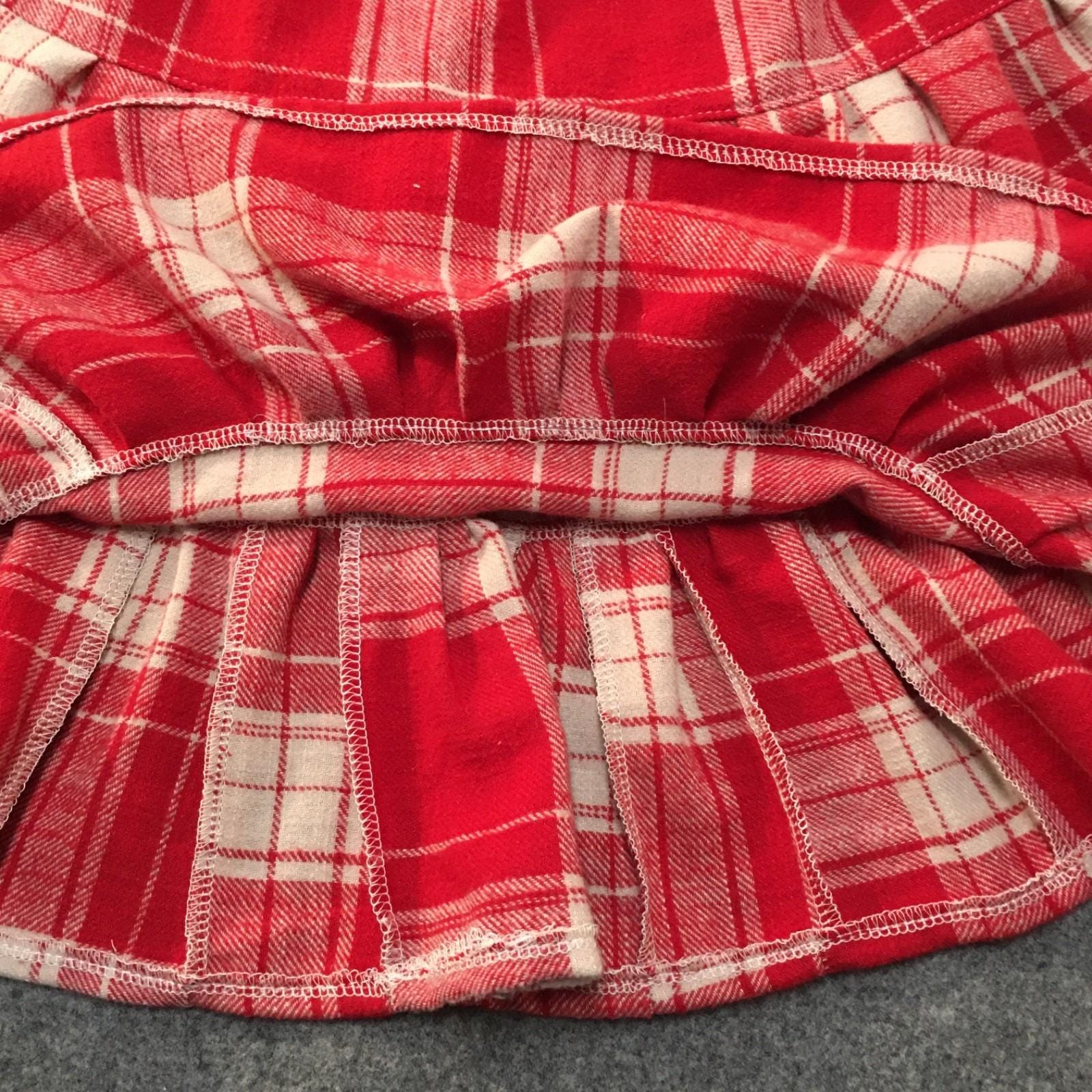 Maxi Flannel Plaid Skirt (2-3)