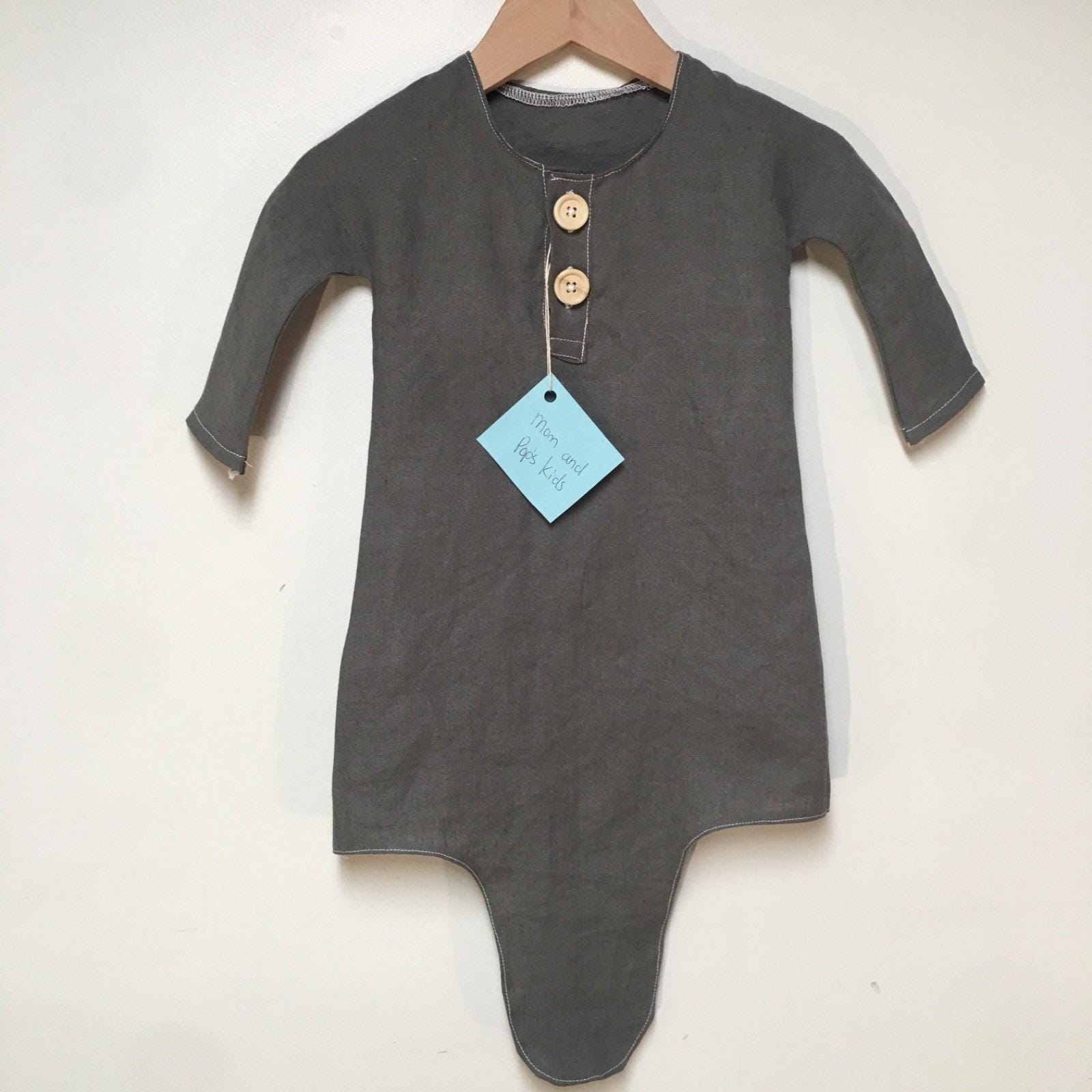 100% Linen Nightgown Baby (0-3M)