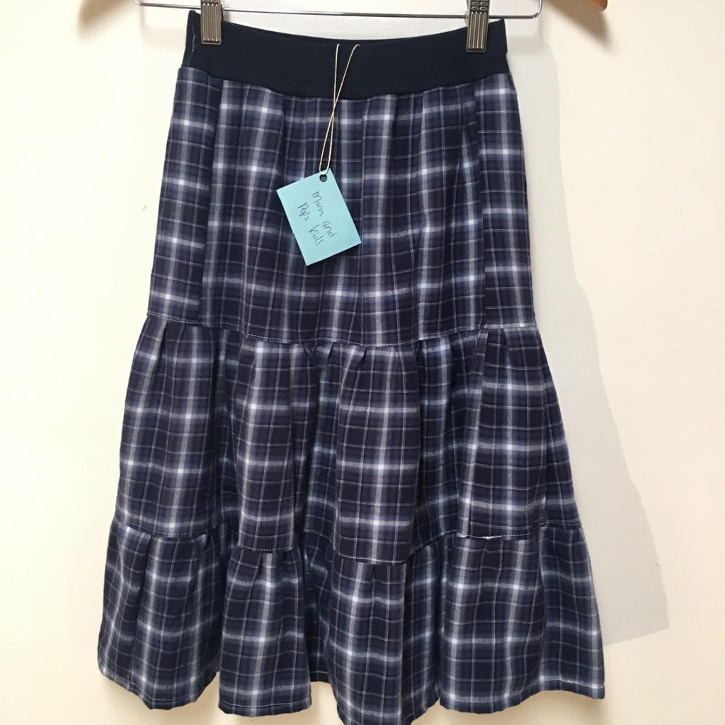 Maxi Flannel Plaid Skirt (6-7)