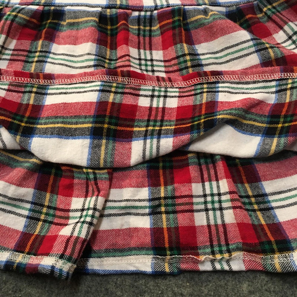 Maxi Flannel Plaid Skirt (2-3)