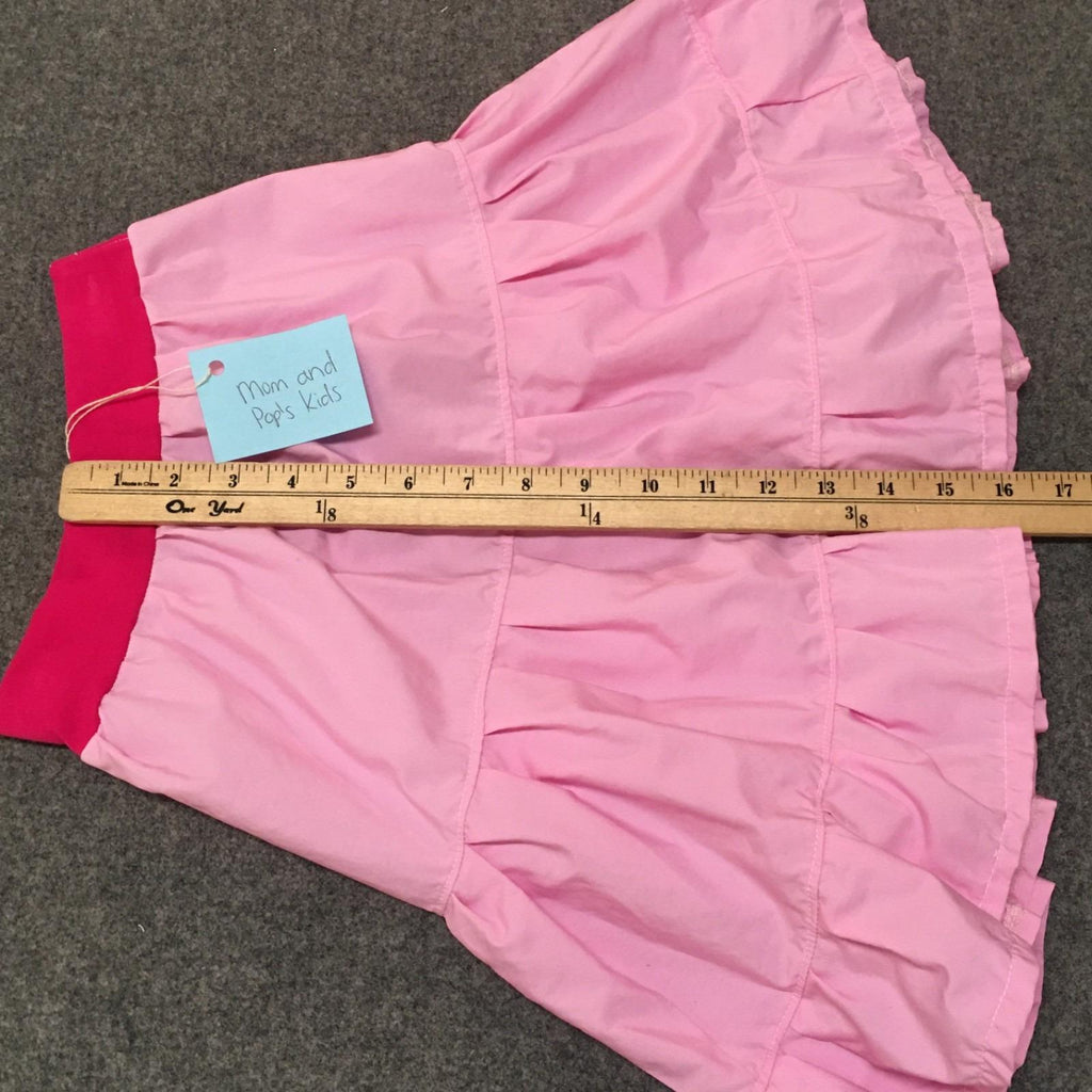 Midi Cotton Pink Skirt (2-3)