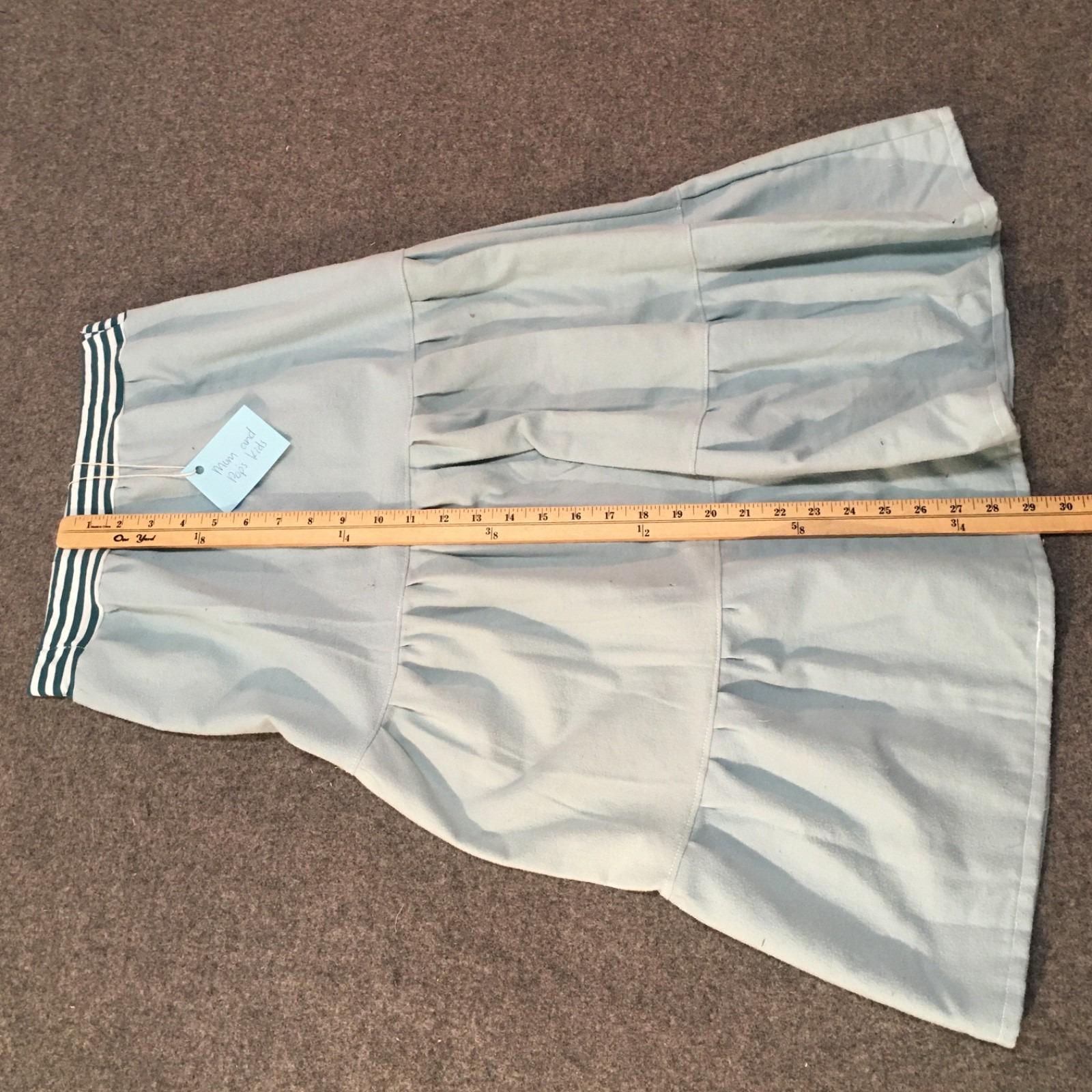 Maxi Flannel Green Skirt (14-16)