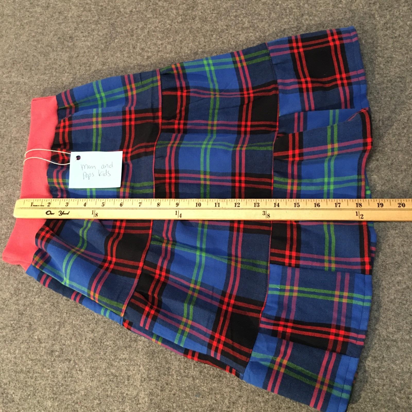 Maxi Flannel Plaid Skirt (2-3)