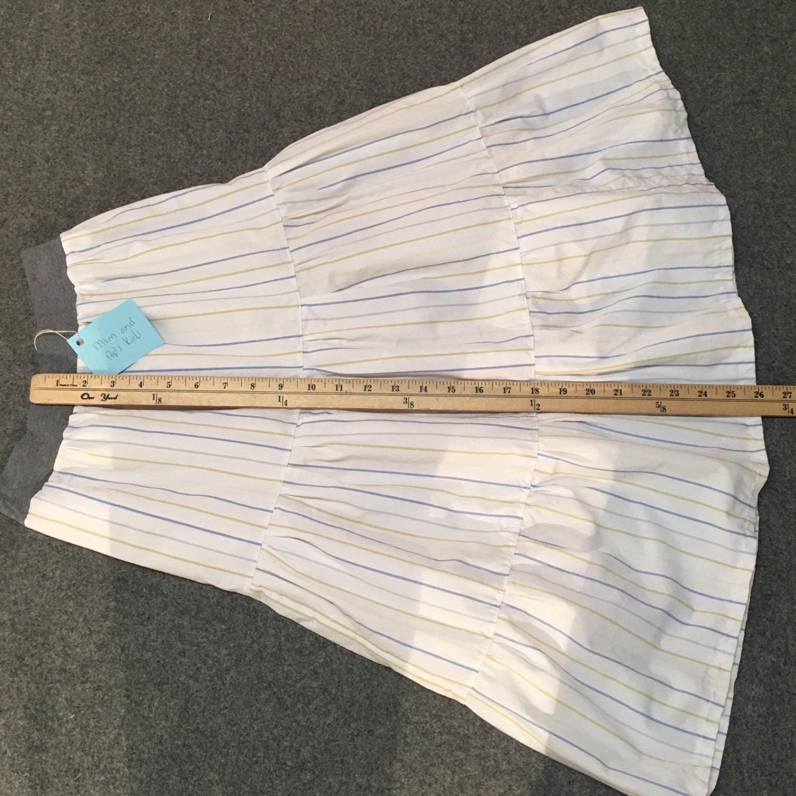 Maxi Cotton Striped Skirt (8)