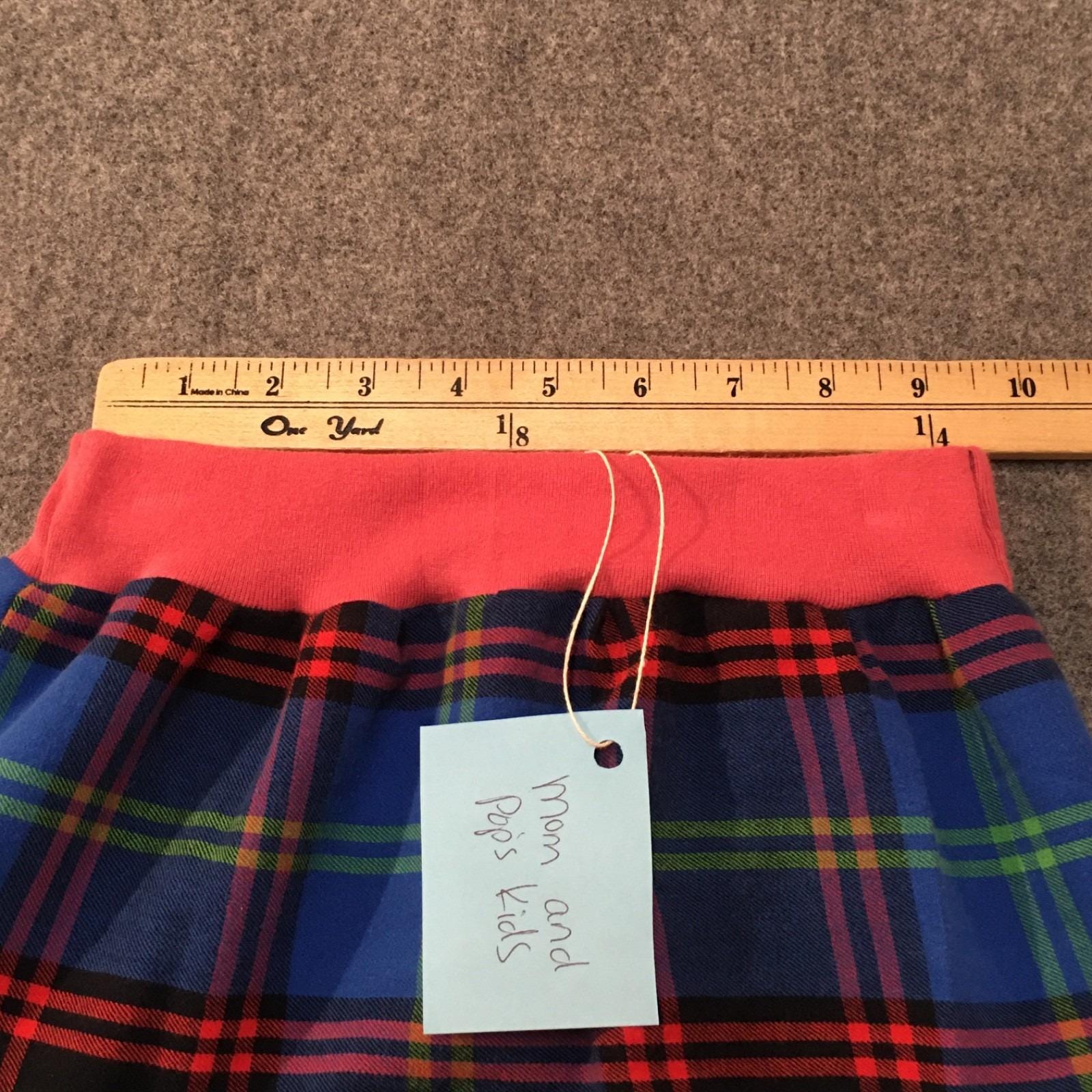 Maxi Flannel Plaid Skirt (2-3)