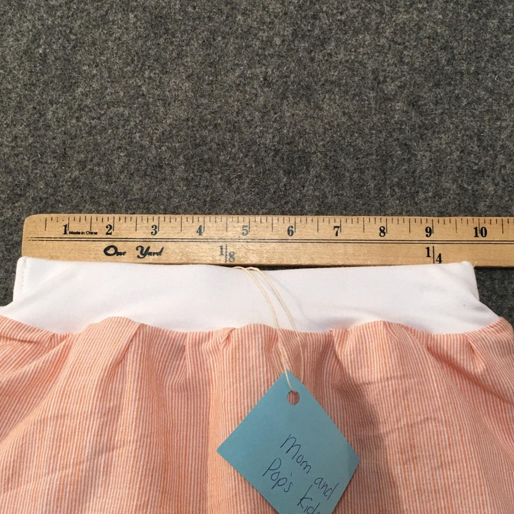 Midi Cotton Striped Skirt (2-3)