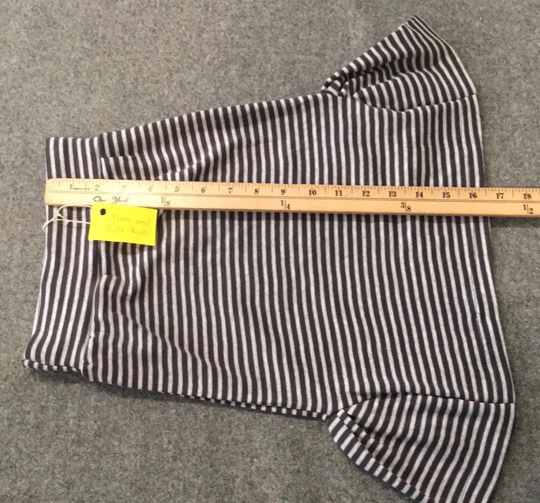Midi Knit Striped Skirt (4)