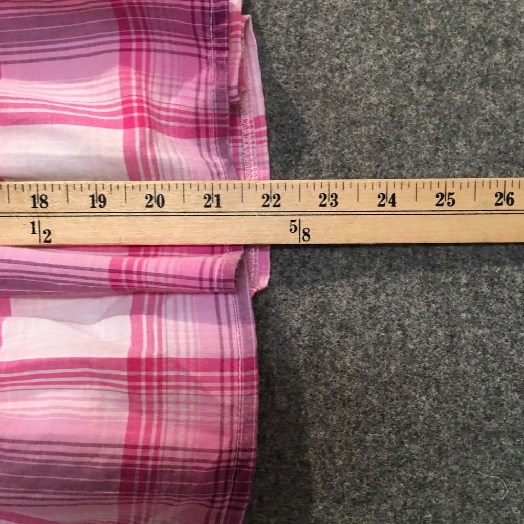 Maxi Cotton Plaid Skirt (4-5)