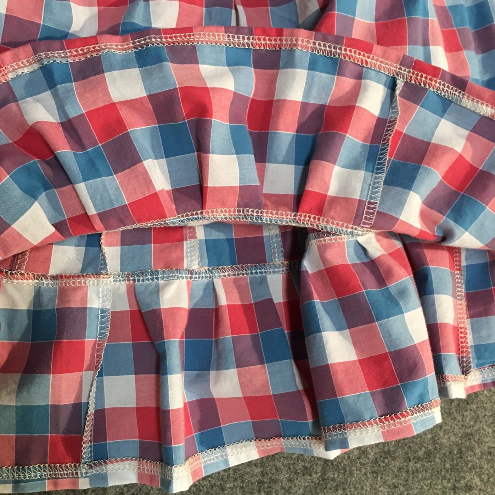Maxi Cotton Checkered Skirt (2-3)