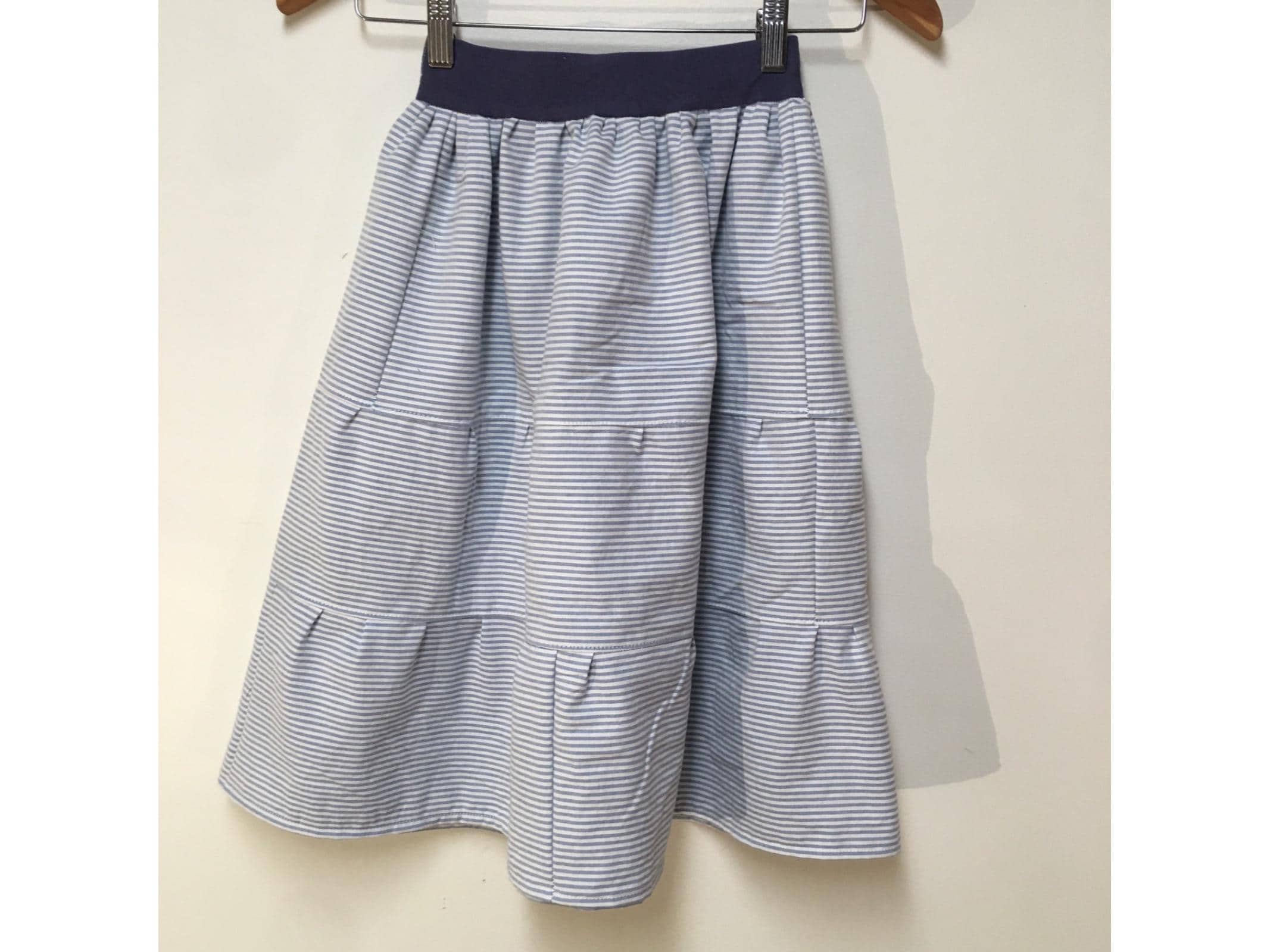 Maxi Cotton Striped Skirt (4-5)