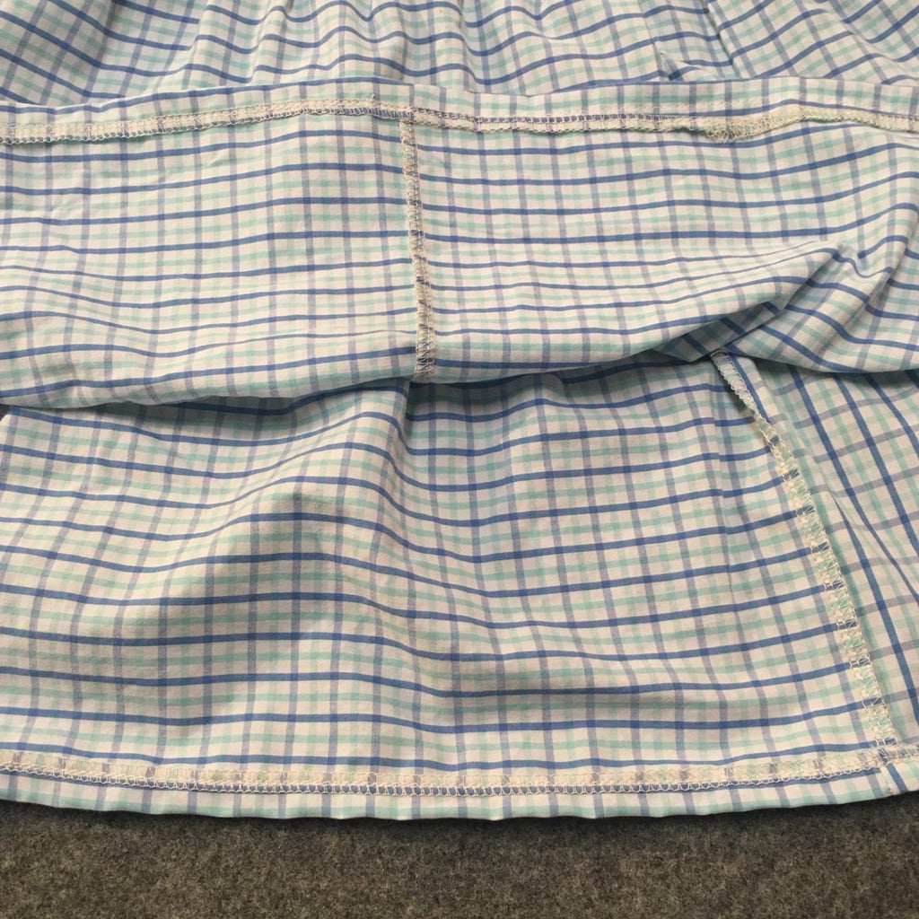 Maxi Cotton Checkered Skirt (4-5)