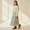 Maxi Flannel Polka Dot Skirt (14-16)