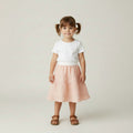 Midi Cotton Striped Skirt (2-3)