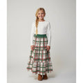 Maxi Flannel Plaid Skirt (10-12)