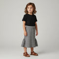 Midi Knit Striped Skirt (4)