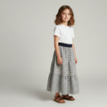 Maxi Cotton Plaid Skirt (6-7)
