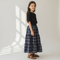 Maxi Flannel Plaid Skirt (6-7)