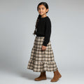 Maxi Flannel Plaid Skirt (5-6)