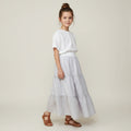Maxi Cotton Gray Skirt (8)