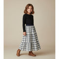 Maxi Flannel Plaid Skirt (8)