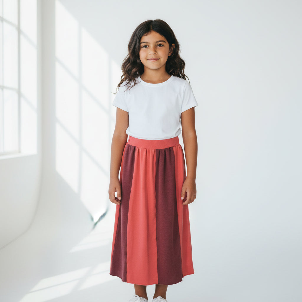 Maxi Knit Striped Skirt (8)