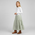 Maxi Flannel Polka Dot Skirt (14-16)