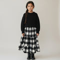 Maxi Flannel Black Skirt (3-4)