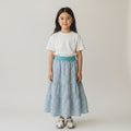 Maxi Cotton Checkered Skirt (4-5)
