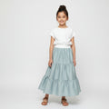 Maxi Cotton Sateen Skirt (8)