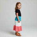 Midi Knit Colorblock Skirt (2)