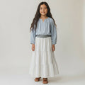 Maxi Cotton Striped Skirt (8)